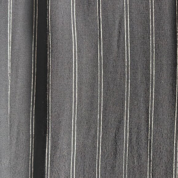 Aritzia Wilfred Faun Pants Crop Tall Small Striped Tie High Waisted Wide Leg NWT - Picture 3 of 8